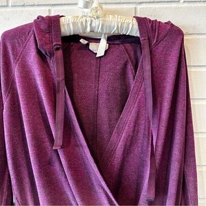 Athleta wrap sweater hoodie